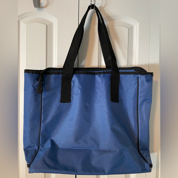 Disney Parks Authentic Blue and Black Vinyl Bag - Picture 2 of 5